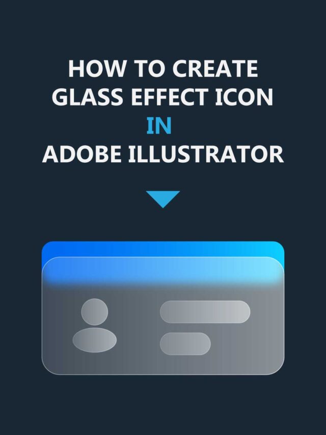 glass effect icon